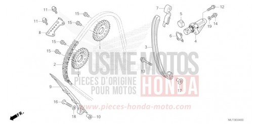 CAM CHAIN/TENSIONER CB1000GTT de 2026